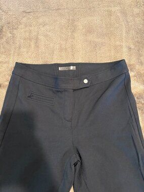 Erin Snow Luxury Softshell Stretch Ski Pants Black Bootleg Size 8 / 10 Water Rep
